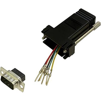 BKL Electronic 10121104 Adapter D-SUB-stekker 9 pol. RJ12-bus 1 st. Single BKL Electronic 10121104 Adapter D-SUB-stekker 9 pol. RJ12-bus 1 st. Single