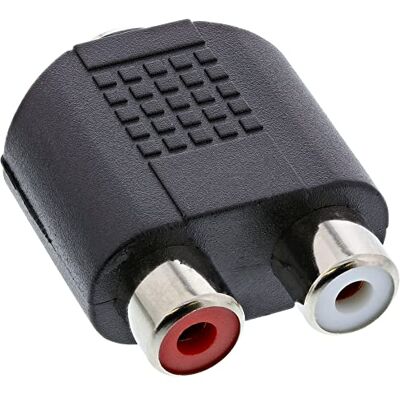 InLine 20310 audio-adapter, zwart InLine 20310 audio-adapter, zwart