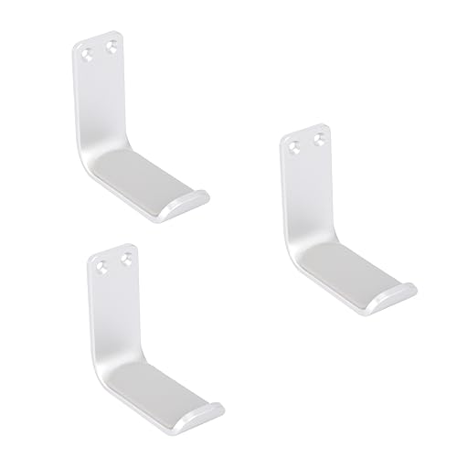 UKCOCO 3 Stuks Headsetstandaard Voor Aan De Muur Headset Plank Rek Muur Haken Hoofdtelefoon Houder Hoofdtelefoon Gemonteerd Headsets Houder Headset Stand Kantoor Koptelefoon Kapstok