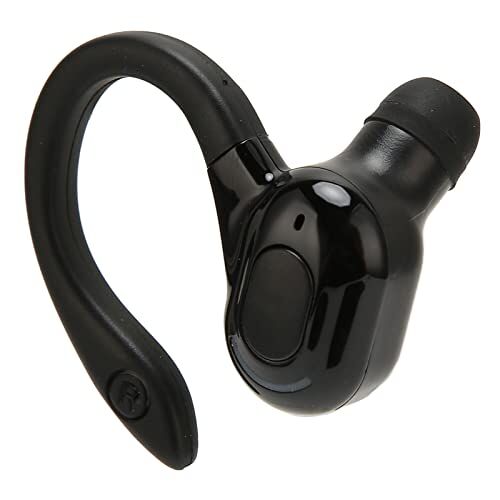 Annadue oortelefoon met één Oor Handsfree, IPX4 Waterdichte Mono-headset, DSP-spraakgegevensverwerking, 150 Uur Stand-by, 70mAh-batterij, voor Hardlopen en Autorijden