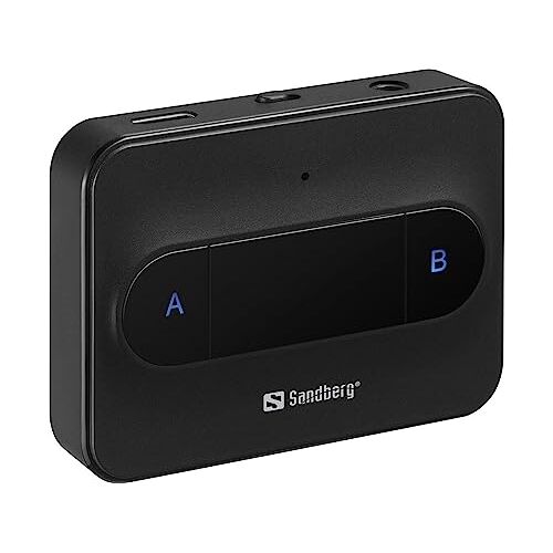 Sandberg Bluetooth Link voor 2 x hoofdtelefoon Bluetooth Link voor 2 x koptelefoon, 450-13 (Bluetooth Link voor 2 x hoofdtelefoon)