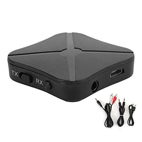 Qiilu Zender Ontvanger voor V HIFI o Adapter 2 in 1 5.0 Ontvanger HIFI Muziekadapter 5.0 Zender Ontvanger Levert TV,