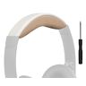 SOULWIT vervangingsset voor hoofdbandpad voor Bose QuietComfort 25(QC25)/SoundLink Around-Ear II(SoundLink AE2)/SoundTrue Around-Ear II(SoundTrue AE 2) Koptelefoons, Eenvoudige doe-het-zelf installatie Wit&Beige
