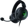 Razer Kraken V3 HyperSense Gaming-headset met touchscreen-technologie, Triforce Titanium 50 mm, hybride weefsel en kussens van traagschuim, kunstleer, zwart