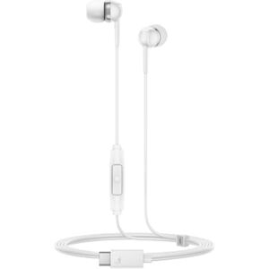 Sennheiser CX 80U – Bedrade in-ear-oortelefoon, USB-C-aansluiting, in-line smart-afstandsbediening met één knop en microfoon, gesloten oordopjes voor passieve ruisonderdrukking – Wit Sennheiser CX 80U – Bedrade in-ear-oortelefoon, USB-C-aansluiting, in-line smart-afstandsbediening met één knop en microfoon, gesloten oordopjes voor passieve ruisonderdrukking – Wit