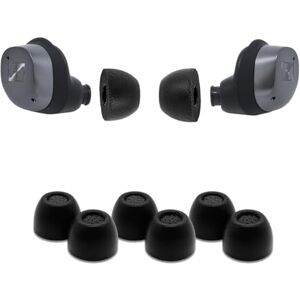 COMPLY Premium schuimrubberen oordopjes, compatibel met Sennheiser Momentum (3 & 4) & Accentum True Wireless, maat S, nieuwe versie 2025 met reinigingsgereedschap, zwart, 3 paar, Made in the USA COMPLY Premium schuimrubberen oordopjes, compatibel met Sennheiser Momentum (3 & 4) & Accentum True Wireless, maat S, nieuwe versie 2025 met reinigingsgereedschap, zwart, 3 paar, Made in the USA