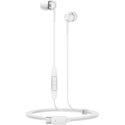 Sennheiser CX 80U – Bedrade in-ear-oortelefoon, USB-C-aansluiting, in-line smart-afstandsbediening met één knop en microfoon, gesloten oordopjes voor passieve ruisonderdrukking – Wit Sennheiser CX 80U – Bedrade in-ear-oortelefoon, USB-C-aansluiting, in-line smart-afstandsbediening met één knop en microfoon, gesloten oordopjes voor passieve ruisonderdrukking – Wit