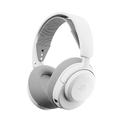 SteelSeries Arctis Nova 3P Wireless multiplatform gamingheadset Mobile App Control 40uur accuduur Neodymiummagneetdrivers 2,4-GHz/Bluetooth Afneembare microfoon PS5, PS4, PC, Switch -Wit SteelSeries Arctis Nova 3P Wireless multiplatform gamingheadset Mobile App Control 40uur accuduur Neodymiummagneetdrivers 2,4-GHz/Bluetooth Afneembare microfoon PS5, PS4, PC, Switch -Wit