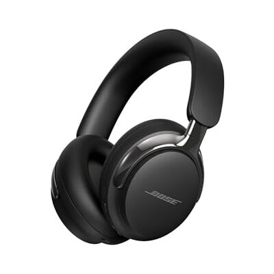 Bose QuietComfort Ultra Bluetooth hoofdtelefoon (2e gen.), draadloze hoofdtelefoon met ruimtelijke audio, over-ear noise cancelling met microfoon, afspeeltijd tot 30 uur, Zwart Bose QuietComfort Ultra Bluetooth hoofdtelefoon (2e gen.), draadloze hoofdtelefoon met ruimtelijke audio, over-ear noise cancelling met microfoon, afspeeltijd tot 30 uur, Zwart