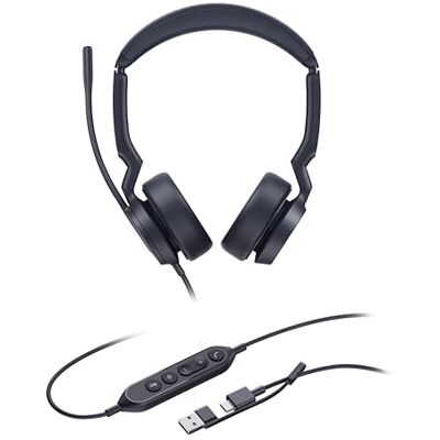 Yealink Headset UH44 Dual UC USB-C/A Headset (1308187) Yealink Headset UH44 Dual UC USB-C/A Headset (1308187)