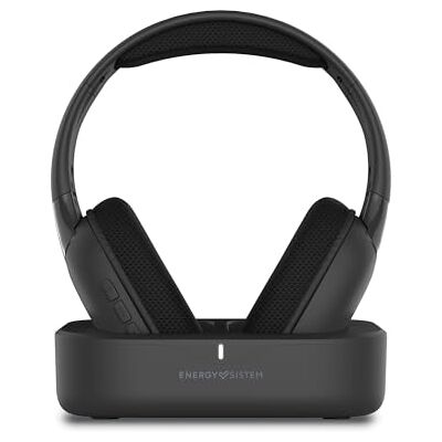 Energy Sistem SoundReel TV-headset met laadstation en RF-aansluiting Energy Sistem SoundReel TV-headset met laadstation en RF-aansluiting
