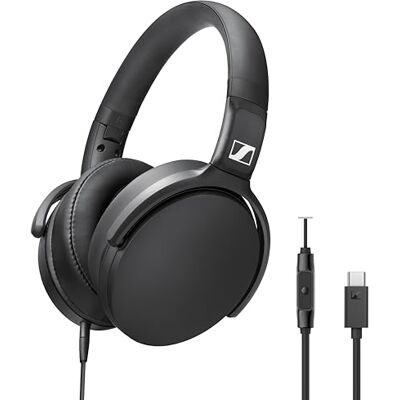 Sennheiser HD 400U Over-Ear-hoofdtelefoon met Smart Remote Zwart Sennheiser HD 400U Over-Ear-hoofdtelefoon met Smart Remote Zwart