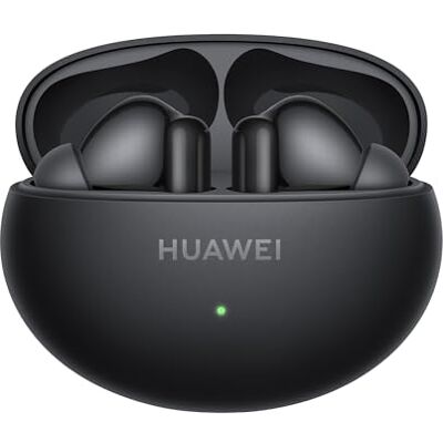 Huawei FreeBuds 6i, Intelligent Active Noise Cancellation 3.0, Zwart Krachtige bas, Snel opladen, Batterijlevensduur tot 35 uur, Bluetooth 5.3, Bellen zonder afleiding Huawei FreeBuds 6i, Intelligent Active Noise Cancellation 3.0, Zwart Krachtige bas, Snel opladen, Batterijlevensduur tot 35 uur, Bluetooth 5.3, Bellen zonder afleiding