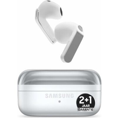 Samsung Galaxy Buds4, Draadloze Bluetooth-Oordopjes, Dynamische Speaker, Hi-Fi Codec, Kristalheldere Geluidsweergave, 360 Audio, Geavanceerde Ruisonderdrukking, Wit Samsung Galaxy Buds4, Draadloze Bluetooth-Oordopjes, Dynamische Speaker, Hi-Fi Codec, Kristalheldere Geluidsweergave, 360 Audio, Geavanceerde Ruisonderdrukking, Wit