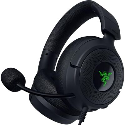 Razer Kraken V4 X Sensa HD Haptics Bedrade HD Haptics-gamingheadset TriForce 40 mm-drivers HyperClear cardioïde microfoon 7.1 surroundgeluid Razer Kraken V4 X Sensa HD Haptics Bedrade HD Haptics-gamingheadset TriForce 40 mm-drivers HyperClear cardioïde microfoon 7.1 surroundgeluid
