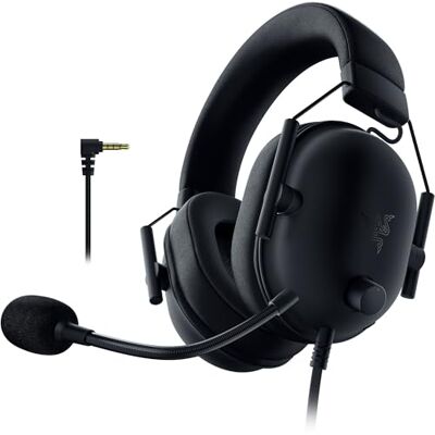 Razer Blackshark V2 X (Xbox) Bedrade e-sports headset voor Xbox S X console (250g, cardioïde microfoon, 50mm Drivers, passieve ruisonderdrukking, 3,5mm connector) Zwart Razer Blackshark V2 X (Xbox) Bedrade e-sports headset voor Xbox S X console (250g, cardioïde microfoon, 50mm Drivers, passieve ruisonderdrukking, 3,5mm connector) Zwart