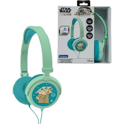 Lexibook , Disney Star Wars, Bedrade Opvouwbare Hoofdtelefoon, Comfortabele Over-Ear Hoofdtelefoon, Veilige Volumebegrenzing, Verstelbare Hoofdband voor Kinderen, Groen, HP010SWLXB Lexibook , Disney Star Wars, Bedrade Opvouwbare Hoofdtelefoon, Comfortabele Over-Ear Hoofdtelefoon, Veilige Volumebegrenzing, Verstelbare Hoofdband voor Kinderen, Groen, HP010SWLXB