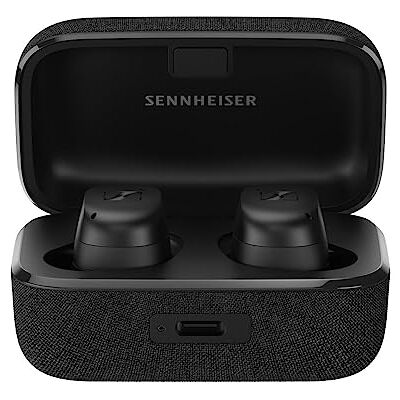 Sennheiser MOMENTUM True Wireless 3 Bluetooth-oortelefoon voor muziek en gesprekken met adaptieve ruisonderdrukking en batterijduur van 28 uur, zwart Sennheiser MOMENTUM True Wireless 3 Bluetooth-oortelefoon voor muziek en gesprekken met adaptieve ruisonderdrukking en batterijduur van 28 uur, zwart