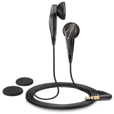 Sennheiser MX 375 in-ear headset zwart single MX 375 zwart Sennheiser MX 375 in-ear headset zwart single MX 375 zwart