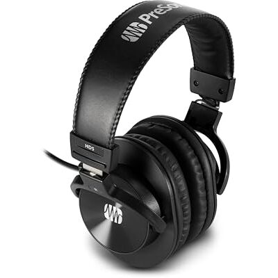 PreSonus HD5 Professionele Monitoring Hoofdtelefoon Bedraad, Gesloten, Over-Ear Studio Opname Hoofdtelefoon voor Professionele Mixing en Monitoring PreSonus HD5 Professionele Monitoring Hoofdtelefoon Bedraad, Gesloten, Over-Ear Studio Opname Hoofdtelefoon voor Professionele Mixing en Monitoring