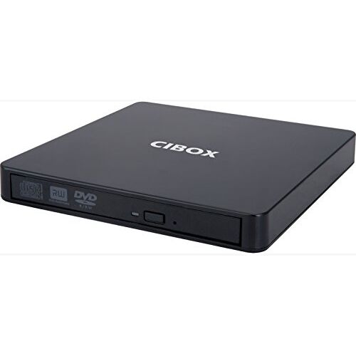 Cibox DVR00013 Externe DVD-brander voor pc/MAC zwart