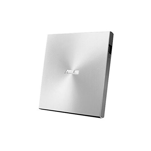 Asus ZenDrive U7M externe dvd-brander (voor Apple MacBook & Windows PCs/notebooks, incl. 2x M-disk blanco's, brandsoftware & Nero Backup App, M-Disc Support, USB 2.0) zilver