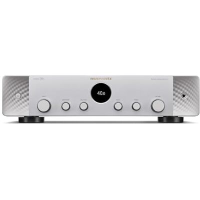 Marantz Stereo 70s 2-kanaals audio- en video-receiver met 8K, HEOS Built-in streaming, phono-ingang en FM/DAB+ radio Zilver-Goud Marantz Stereo 70s 2-kanaals audio- en video-receiver met 8K, HEOS Built-in streaming, phono-ingang en FM/DAB+ radio Zilver-Goud