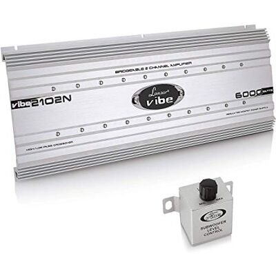 Lanzar Pyle Vibe Mosfet versterker (6000 watt, 2 kanaals) Lanzar Pyle Vibe Mosfet versterker (6000 watt, 2 kanaals)