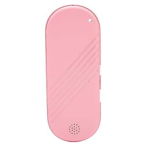 Cuifati Geleiding Kussen Speaker Soft Bass Mini Speaker Bluetooth 5.3 MP3 Muziekspeler 32GB Type C Oplaadbare Kussen Speaker voor Slaapkamer (Roze)