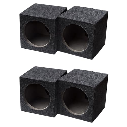 Casstad Enkele 6.5-Inch Speaker Box Universele Verzegelde Luidspreker Dozen Auto Speaker Box Auto Subwoofer Dozen voor Auto Muziek 2Paar