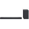 LG DSC9S 3.1.3 Soundbar (400 W) met draadloze subwoofer (Dolby Atmos, HDMI, Bluetooth), zwart [Modeljaar 2023]