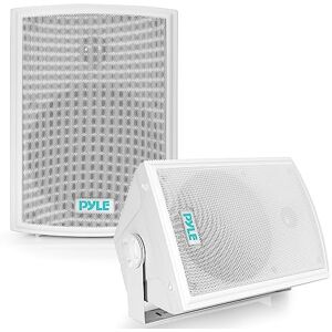 Pyle Luidspreker- Waterdichte Speaker Systeem – Buitenluidspreker- Weersbestendige Muur- of Plafond Luidsprekers Universele Bevestiging Voor Gebruik in het Zwembad, Binnen, Patio Wit Pyle Luidspreker- Waterdichte Speaker Systeem – Buitenluidspreker- Weersbestendige Muur- of Plafond Luidsprekers Universele Bevestiging Voor Gebruik in het Zwembad, Binnen, Patio Wit