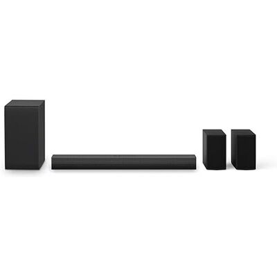 LG DS40TR Soundbar, Bluetooth, 400 W, 4,1 kanalen met subwoofer, achterluidspreker, Dolby Digital, DTS Digital Surround, zwart LG DS40TR Soundbar, Bluetooth, 400 W, 4,1 kanalen met subwoofer, achterluidspreker, Dolby Digital, DTS Digital Surround, zwart