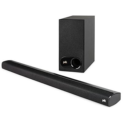 Polk Audio Signa S2 Soundbar voor TV met draadloze subwoofer, Dolby Digital, HDMI ARC en Bluetooth, compacte tv speaker met VoiceAdjust voor heldere dialogen, geschikt voor HD en 4K tv’s Polk Audio Signa S2 Soundbar voor TV met draadloze subwoofer, Dolby Digital, HDMI ARC en Bluetooth, compacte tv speaker met VoiceAdjust voor heldere dialogen, geschikt voor HD en 4K tv’s