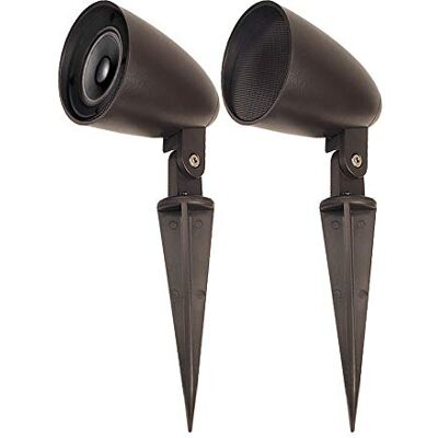OSD Audio LS2 Outdoor 2.5" Landschap Weerbestendig Speaker Paar In Grond Stake of Mount OSD Audio LS2 Outdoor 2.5" Landschap Weerbestendig Speaker Paar In Grond Stake of Mount