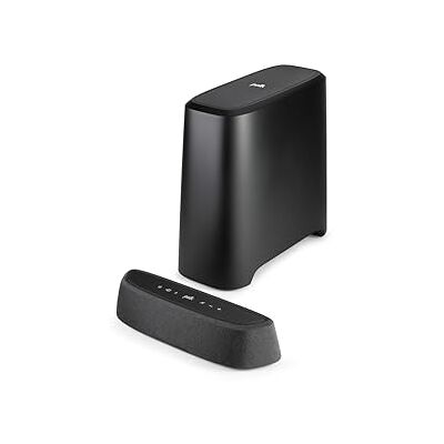 Polk Audio MagniFi Mini AX Ultra-compacte Soundbar met Draadloze Subwoofer, Dolby Atmos, DTS:X, HDMI eARC, Bluetooth, AirPlay 2 en Google Chromecast Zwart Polk Audio MagniFi Mini AX Ultra-compacte Soundbar met Draadloze Subwoofer, Dolby Atmos, DTS:X, HDMI eARC, Bluetooth, AirPlay 2 en Google Chromecast Zwart