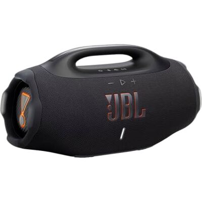 JBL Boombox 4, Draagbare Bluetooth Luidspreker, Zwart Pro Sound met AI Sound Boost, IP68 Waterdicht, 34 uur Batterijduur, Auracast, 2 Bassboost-instellingen JBL Boombox 4, Draagbare Bluetooth Luidspreker, Zwart Pro Sound met AI Sound Boost, IP68 Waterdicht, 34 uur Batterijduur, Auracast, 2 Bassboost-instellingen