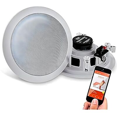 Pyle Bluetooth Luidsprekers – Plafondluidsprekers 2-Weg Luidsprekersysteem – Bluetooth Speakers- Plafondspeakers Inbouwluidsprekers voor Thuis Stereogeluid -150 Watt Pyle Bluetooth Luidsprekers – Plafondluidsprekers 2-Weg Luidsprekersysteem – Bluetooth Speakers- Plafondspeakers Inbouwluidsprekers voor Thuis Stereogeluid -150 Watt