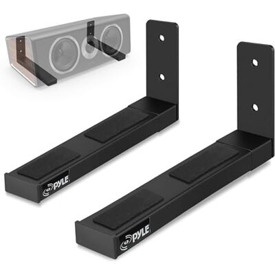 Pyle Verstelbare Speaker Wandbeugels – 2-Pack Uittrekbare Stalen Armen voor Center Speaker, Kleine of Grote Luidsprekers & Soundbars – Draagvermogen 50 kg Inclusief Bevestigingsmateriaal Pyle Verstelbare Speaker Wandbeugels – 2-Pack Uittrekbare Stalen Armen voor Center Speaker, Kleine of Grote Luidsprekers & Soundbars – Draagvermogen 50 kg Inclusief Bevestigingsmateriaal