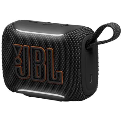 JBL Go 5, Ultra-Draagbare Bluetooth-Luidspreker, Zwart Big Pro-Geluid en Pittige Bas, AirTouch-Koppeling, Waterdicht Ontwerp en 10 Uur Speeltijd JBL Go 5, Ultra-Draagbare Bluetooth-Luidspreker, Zwart Big Pro-Geluid en Pittige Bas, AirTouch-Koppeling, Waterdicht Ontwerp en 10 Uur Speeltijd