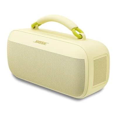 Bose SoundLink Max Draagbare Speaker, Grote waterdichte Bluetooth speaker, Tot 20 uur batterijduur, USB-C, Ingebouwde 3,5 mm AUX-ingang, Citrusgeel Limited-Edition Bose SoundLink Max Draagbare Speaker, Grote waterdichte Bluetooth speaker, Tot 20 uur batterijduur, USB-C, Ingebouwde 3,5 mm AUX-ingang, Citrusgeel Limited-Edition