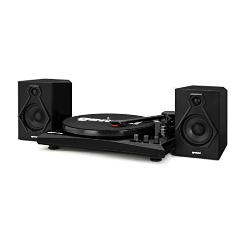 Gemini Sound Gemini TT-900BB Black   platenspeler met geluidssysteem Bluetooth compleet systeem