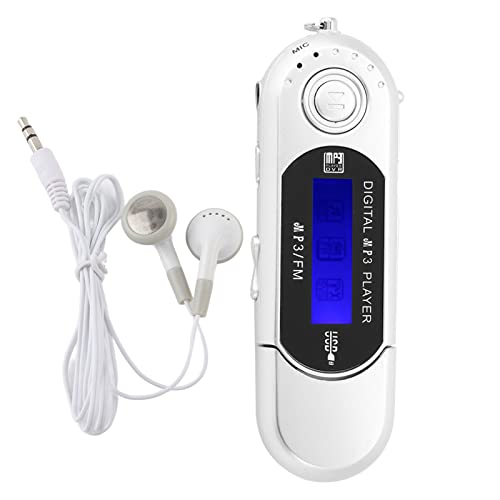 Generic Draagbare MP3-speler met LCD-scherm, FM-muziekradio, Voicerecorder en Ondersteuning voor Geheugenkaarten (GRAY)