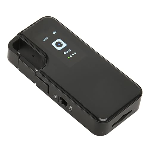 Elprico Digitale Spraakgestuurde Recorder met HD-ruisonderdrukking, Draagbare Mini-voicerecorder, Mp3-speler met één Klik (8 GB)