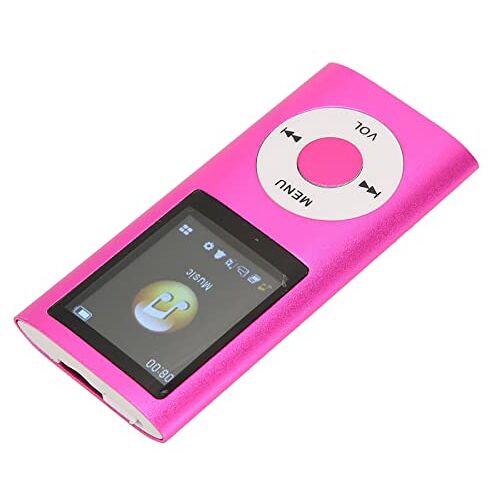 Bewinner MP4-speler, MP3-muziekspeler met 1,8 inch LCD-scherm, draagbare digitale verliesloze muziek MP3-mp4-speler, cadeau voor kinderen studenten roze