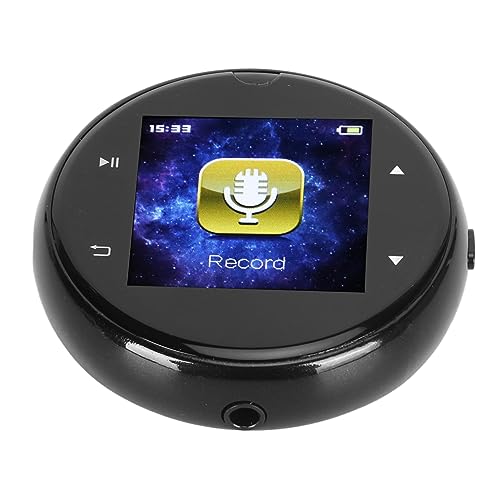 Bewinner 4.2 Digitale Spraakrecorder, Oplaadbare Draadloze Spraakrecorder met FM-radio, Aanraakbediening, Mp3-speler (32GB)