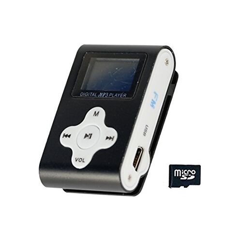 Xtreme 27611 MP3-speler 4 GB zwart MP3-/MP4-speler (MP3-speler, 4 GB, LCD, 3,5 mm, FM-radio, zwart)