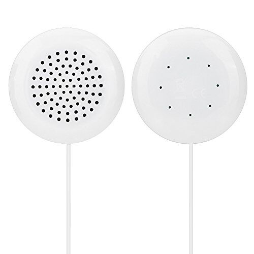 Richer-R Mini-luidspreker,  Mini Super Mobile-luidspreker Luidspreker 3,5 mm mini-stereoluidspreker, draagbare mini-luidspreker Sterke basluidspreker voor MP3-telefoon CD-speler Mobiele telefoon enz.