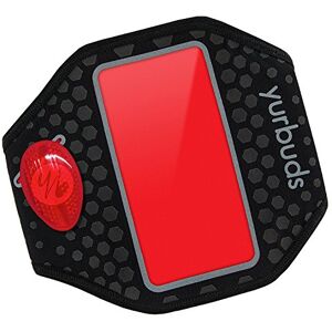 Yurbuds YBIMUARM02BNR Unisex Sportarmband - Volwassen, Zwart/Red - Sportarmband Yurbuds YBIMUARM02BNR Unisex Sportarmband - Volwassen, Zwart/Red - Sportarmband