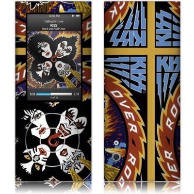 MusicSkins Muziekskins Kiss Rock And Roll Over voor Apple iPod Nano (5e Generatie) MusicSkins Muziekskins Kiss Rock And Roll Over voor Apple iPod Nano (5e Generatie)